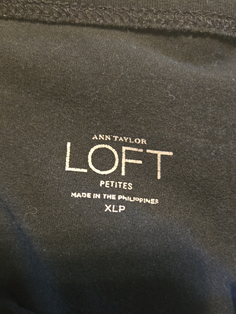 Black Leggings Size Pxl Ann TAYLOR LOFT